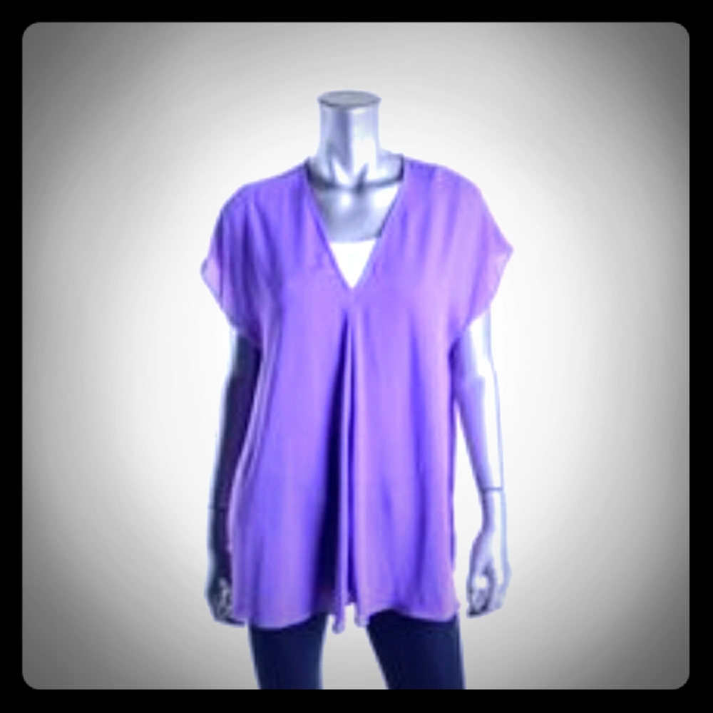 🆕 Ralph Lauren Purple blouse